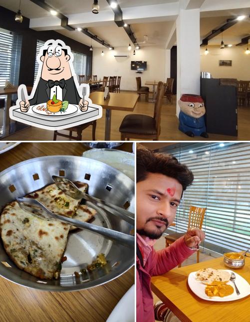 This is the image displaying food and interior at DAKSH FOOD COURT AND FAST FOOD
