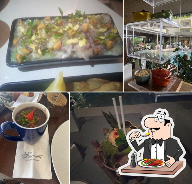 Comida em Spirit Copa