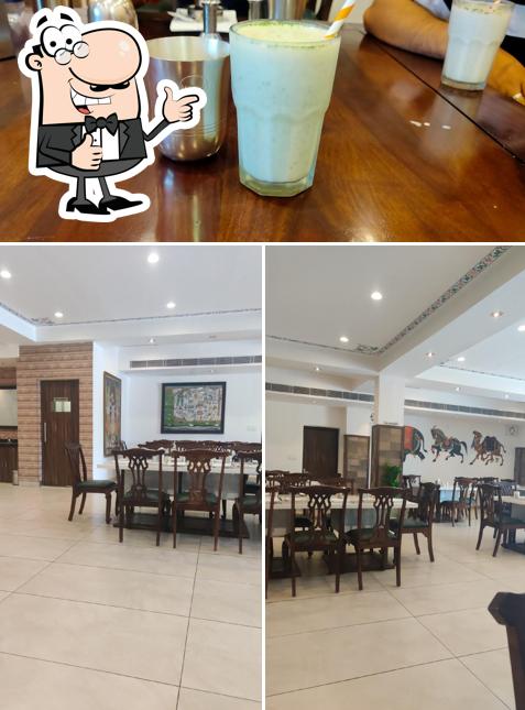 Here's a pic of Sankalp & Saffron Restaurant