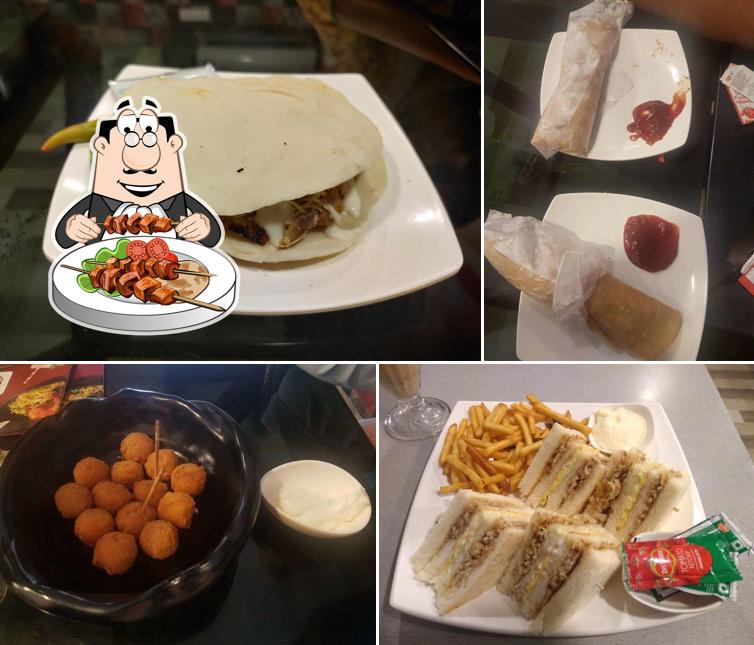 Meals at In Out Burger & Cafeteria