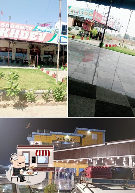 Check out how Hotel Sky Inn Sukhdev Dhaba looks outside