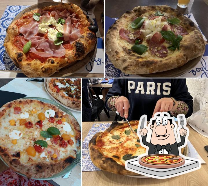 A Il Quadrifoglio - Polignano a Mare, puoi ordinare una bella pizza