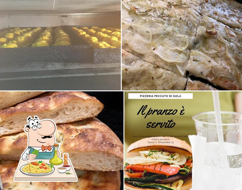 Platti al Pizzeria Peccato di Gola di Poli Alessandro