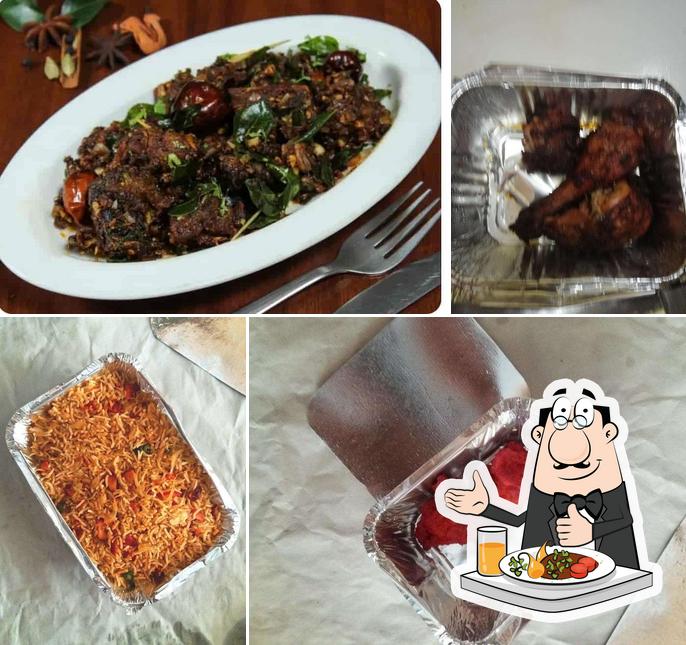 Food at Arabian Grillz