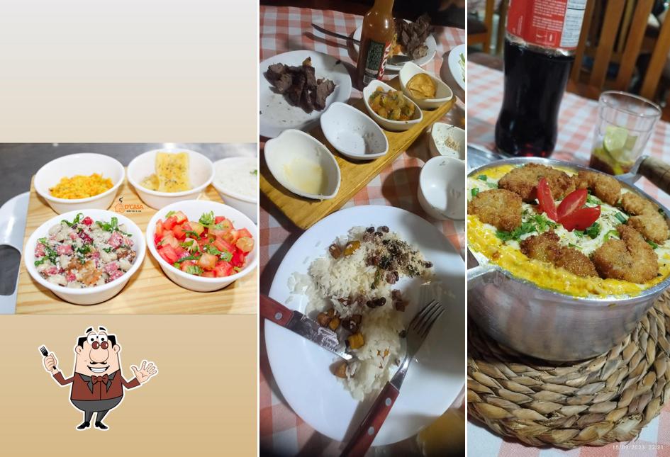 Comida em D’Casa Espetos e Cia