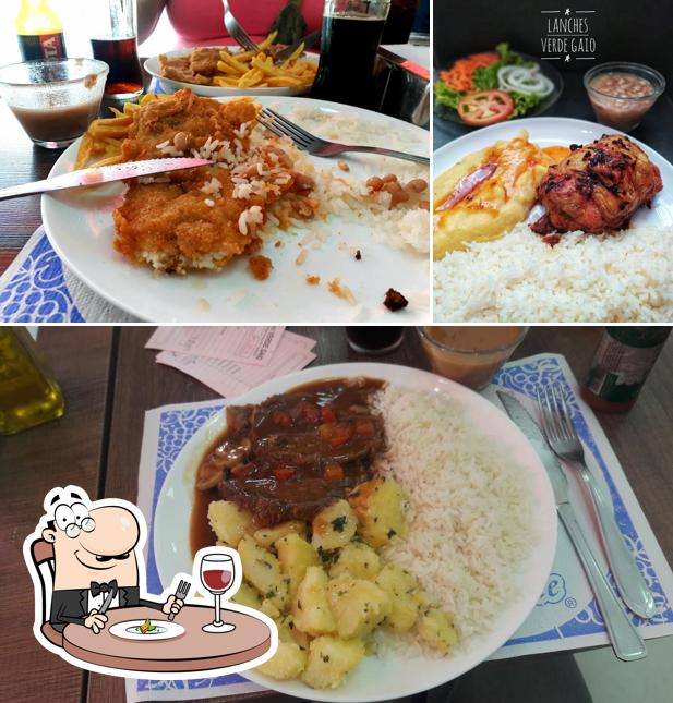 Platos en Lanches Verde Gaio