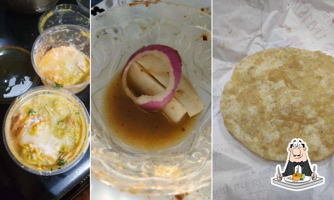 Food at Kasturi & Nikka Halwai