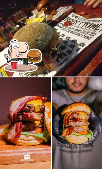 Hambúrguer em Burger Prime Lanches e Sanduíches
