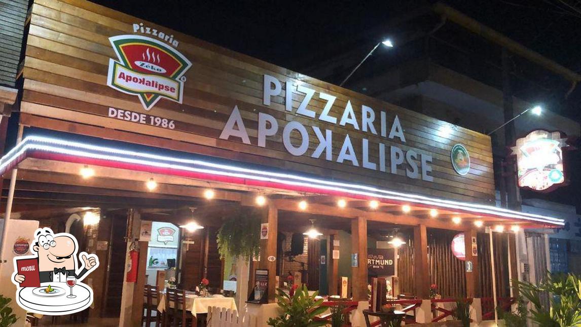 Comida em Pizzaria Apokalipse Ubatuba