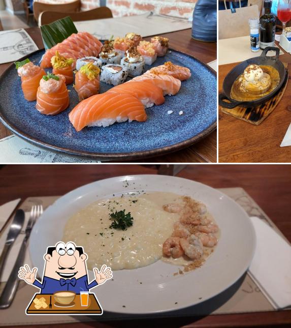 Sopa de moluscos em Restaurante Jangada Ribeirão