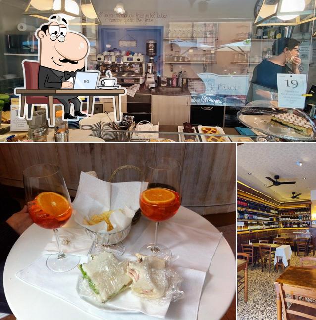 Gli interni di Caffè & Parole