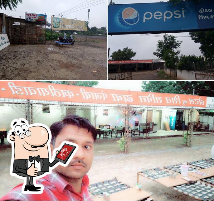 Look at the photo of Hotel shiv sakti thaba Adalaj