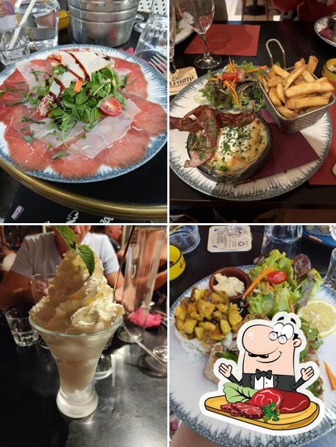 Carpaccio de bœuf à Chez tati