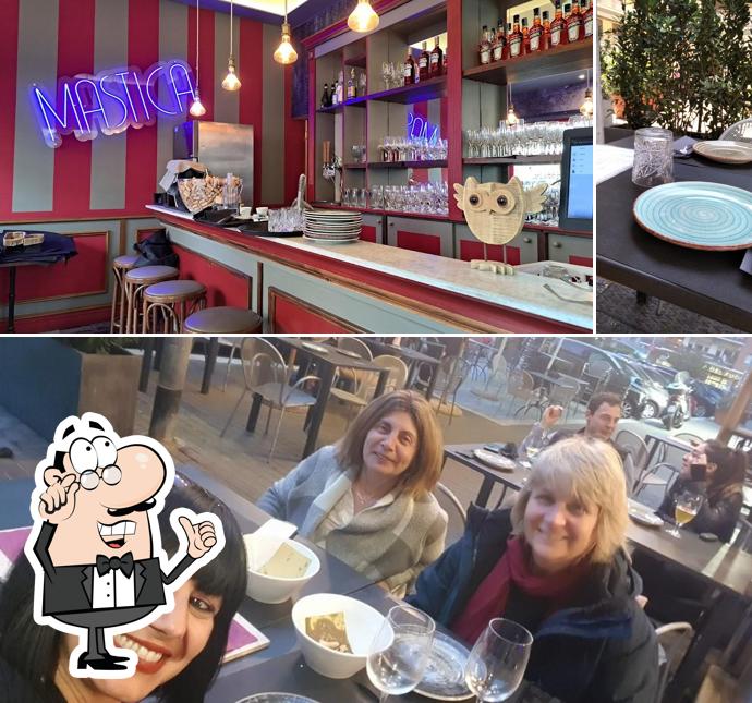 Gli interni di Mastica