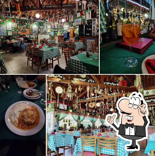 O interior do Cantina Portale di Napoli - Casa do Polpettone