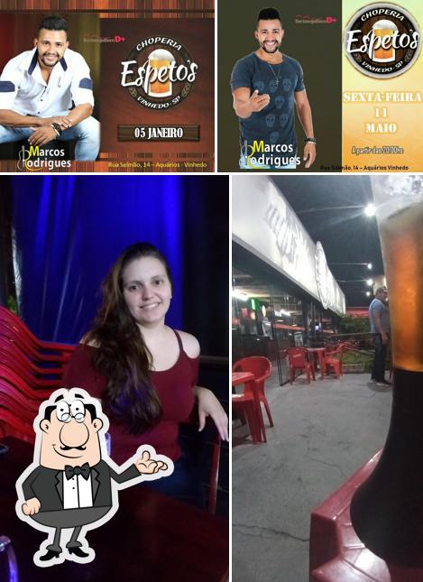 O interior do Choperia Espetos