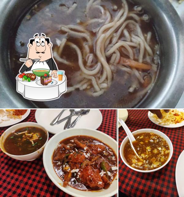 Hot and sour soup at RR VEG NONVEG CHINESE RESTAURANT