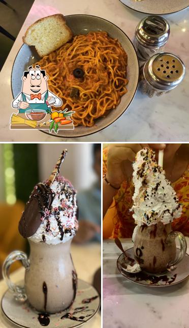 Spaghetti bolognese at Zero Degrees multi-cuisine restaurant