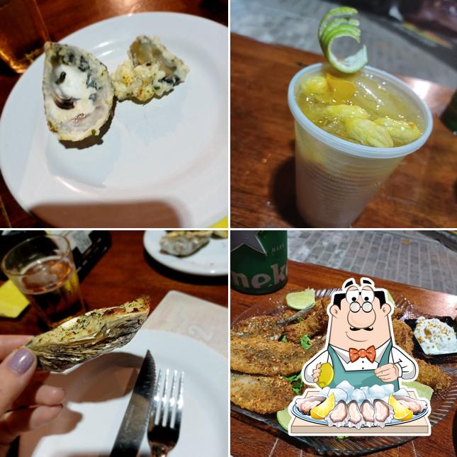 Ostras em Bar Do Marcão