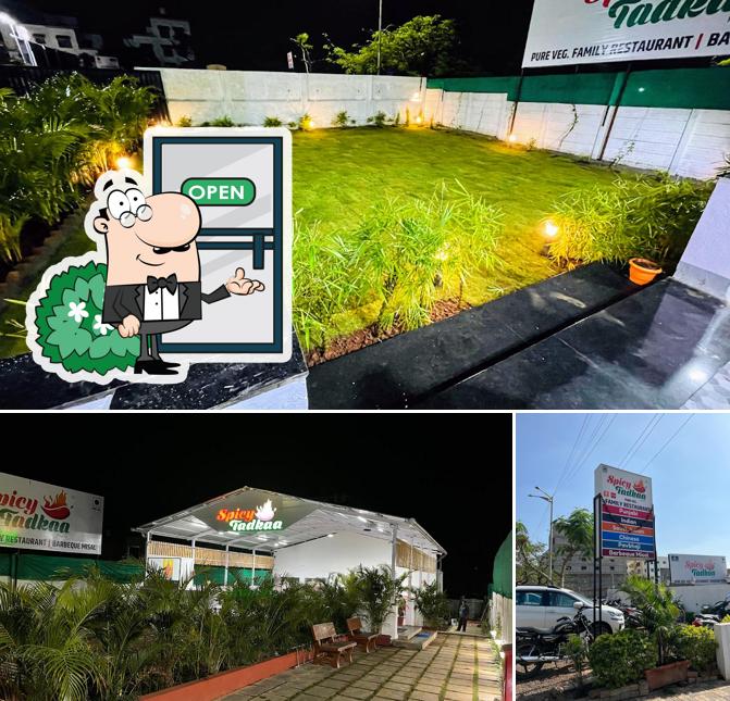 Check out how Hotel Spicy Tadkaa looks outside