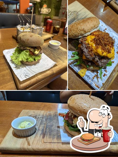 Os hambúrgueres do Divino Gourmet Burger irão saciar uma variedade de gostos