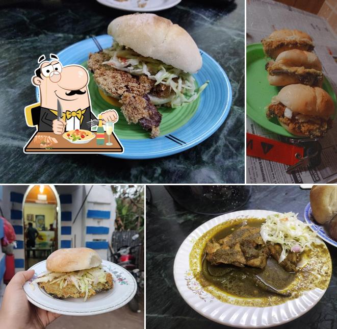 Pulled pork sandwich at Teixeira's Fast Food