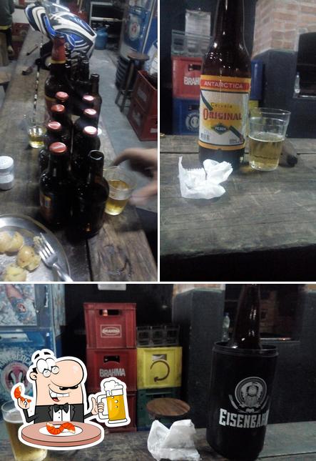 Você pode tomar um copo de cerveja leve ou escura