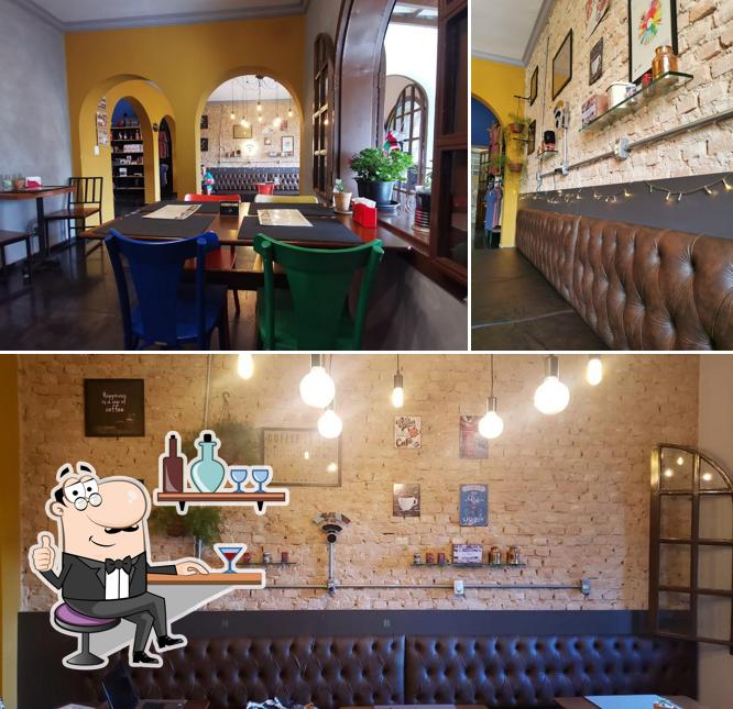 Veja imagens do interior do Coffee Leve