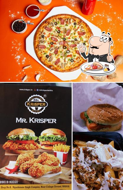 Try out pizza at Mr. Krisper - Best Veg Fast Food Restaurant in Nabha, Non Vegetarian Fast Food Restaurant in Nabha