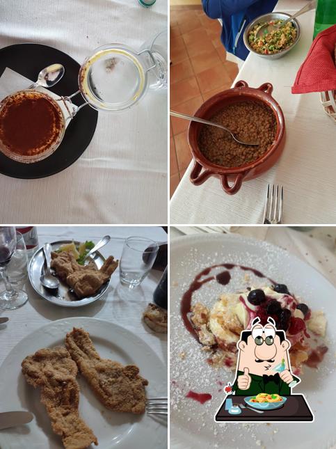 Platti al Ristorante La Rocca di Rivituro