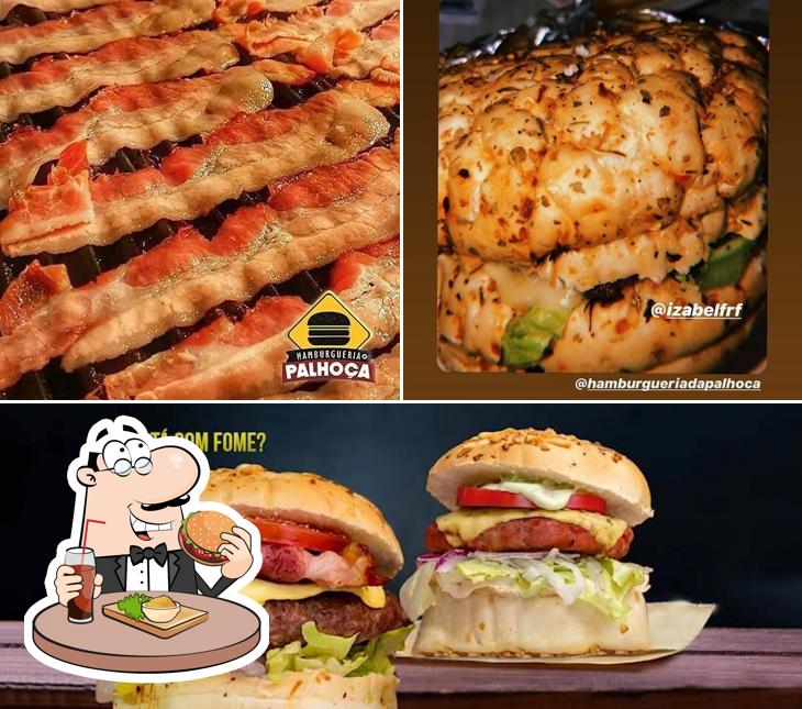 Delicie-se com um hambúrguer no Hamburgueria da Palhoça