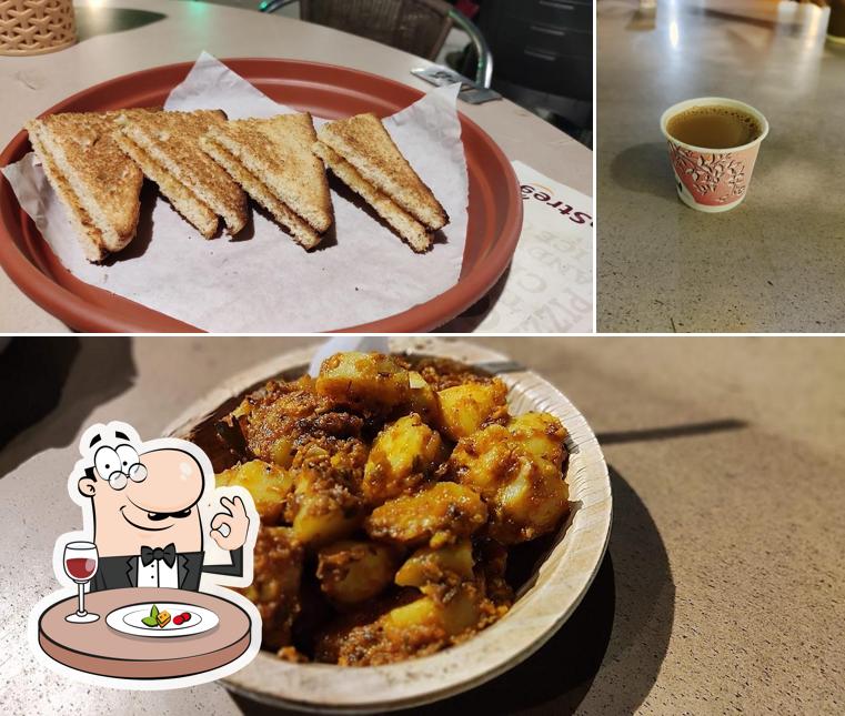 This is the picture displaying food and beverage at Tea Street