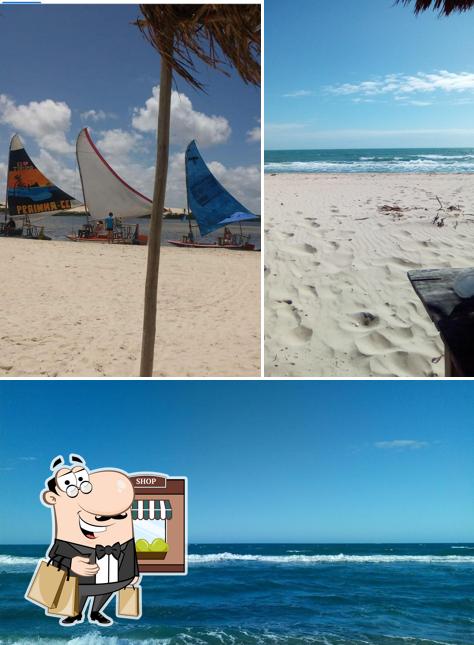 Você pode espairecer no exterior Praia Do Japão