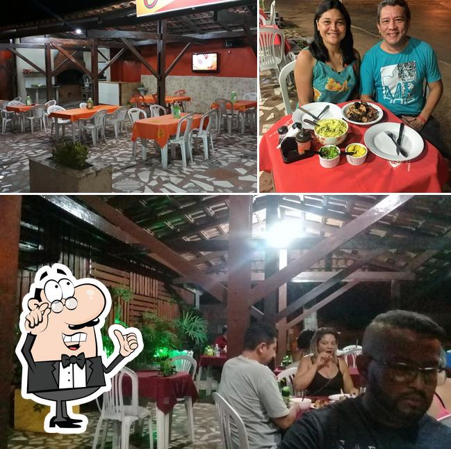 O interior do Churrascaria Canto Do Baiao
