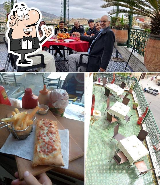 L'intérieur de Joker Fast Food