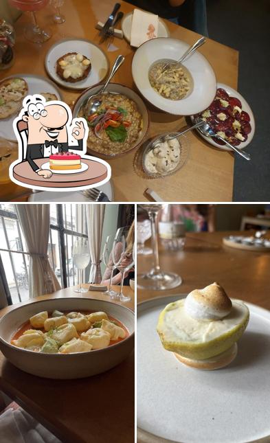 Bolo de queijo em Olga Cozinha Italiana