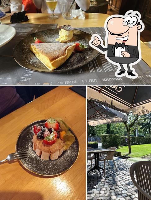 Voici l’image représentant la intérieur et nourriture sur Restaurant de Dorpermolen