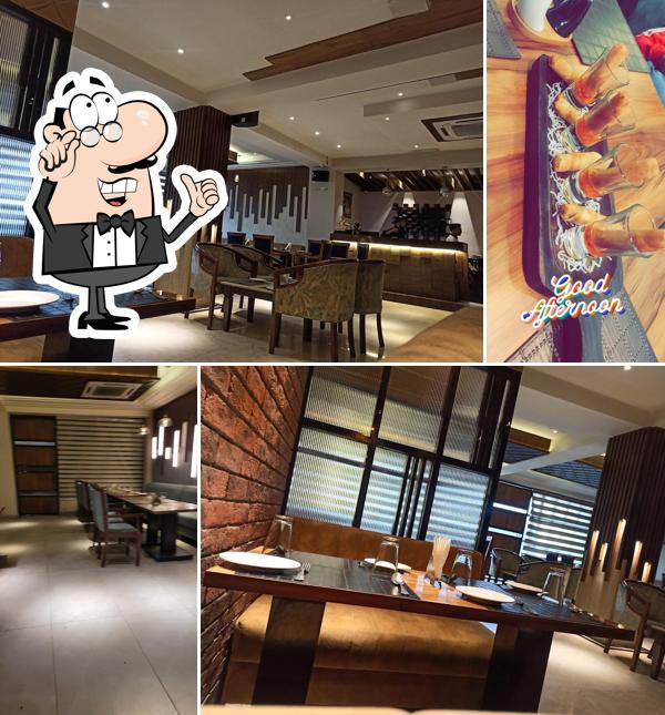 Take a seat at one of the tables at PAPRIKA