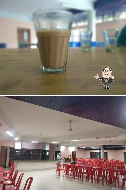 Enjoy a beverage at Cafetería, NIAMT