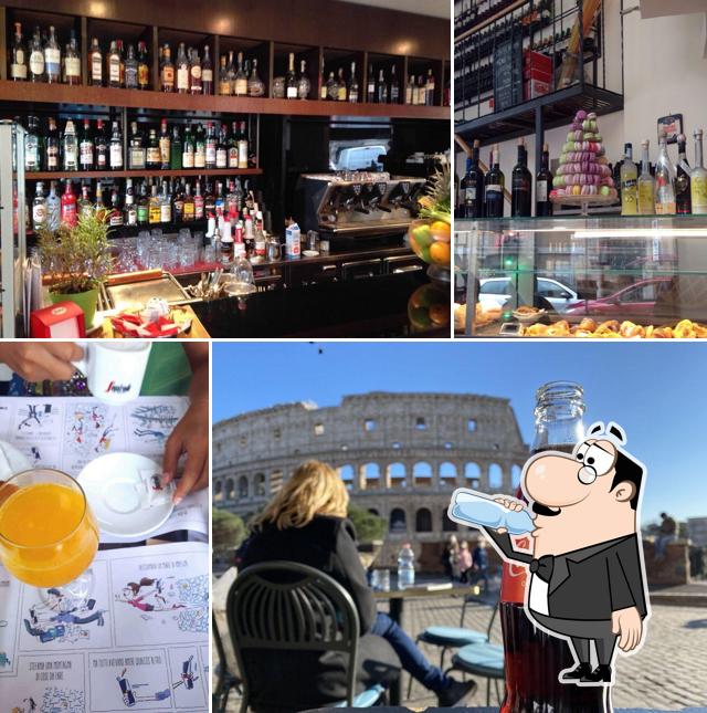 Prenditi un drink dal menu