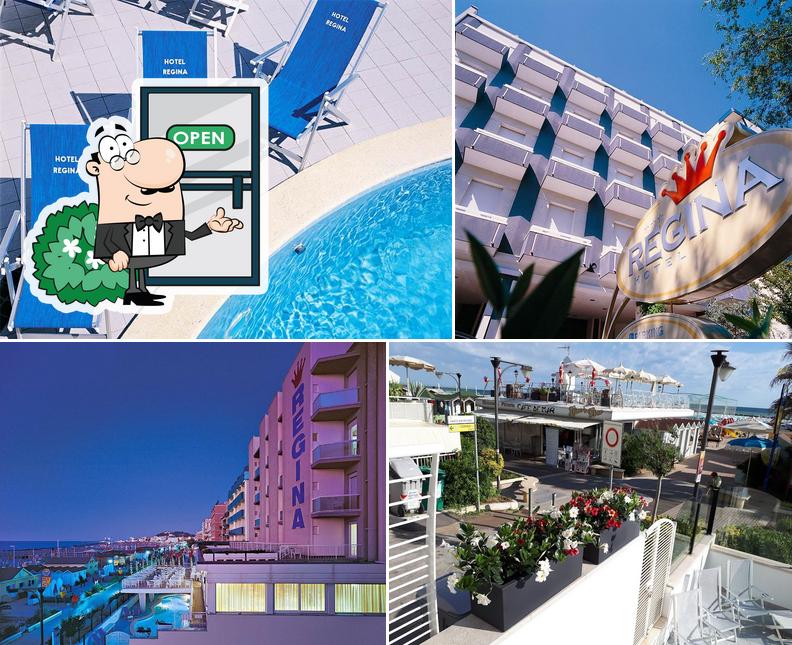 Gli esterni di Hotel Regina