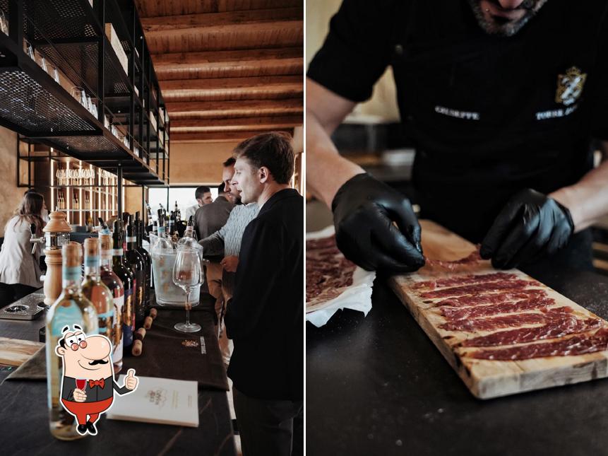 È gradevole bersi un bicchiere di vino a Torre Zambra RESORT