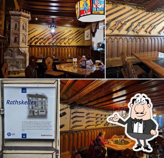 Siediti a un tavolo di Rathskeller Olten