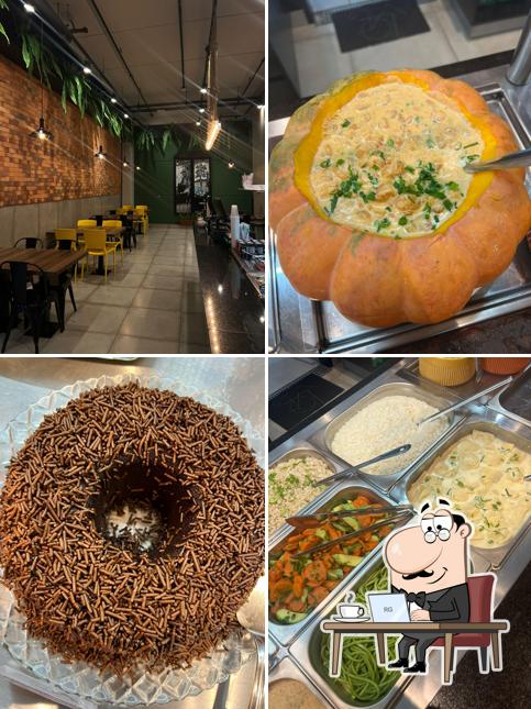 O interior do Laçador Buffet