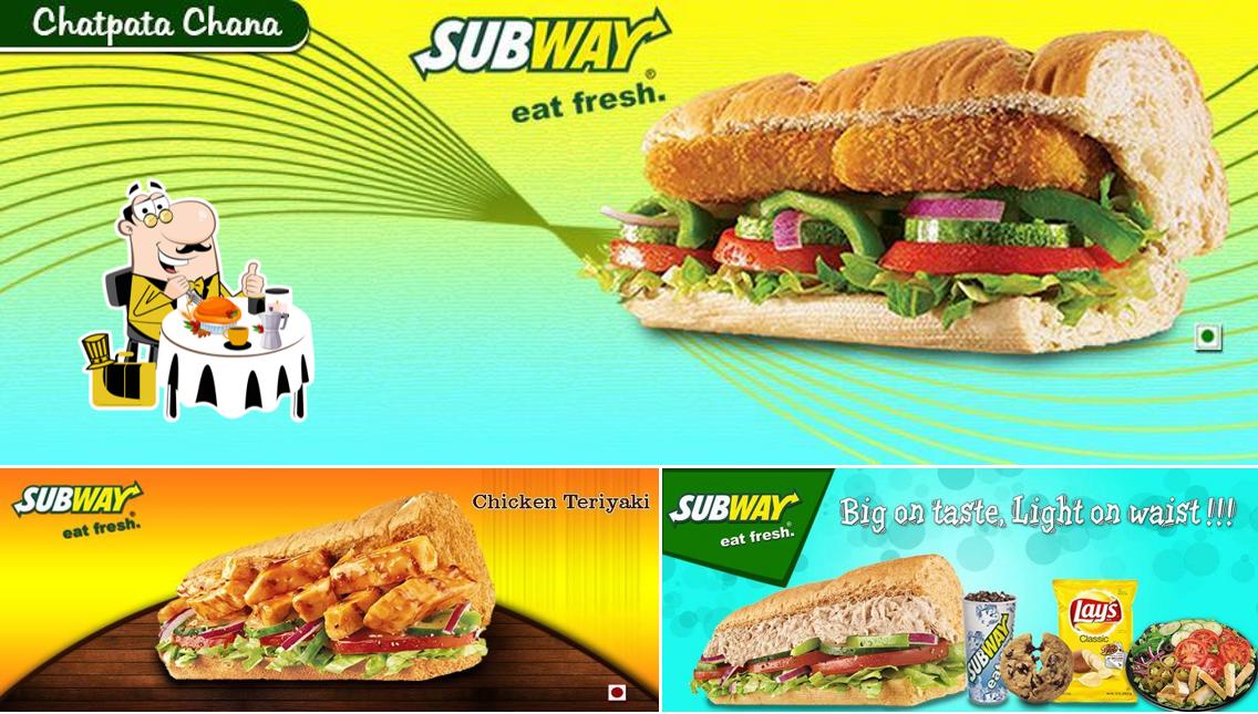 Food at Subway Prabhadevi