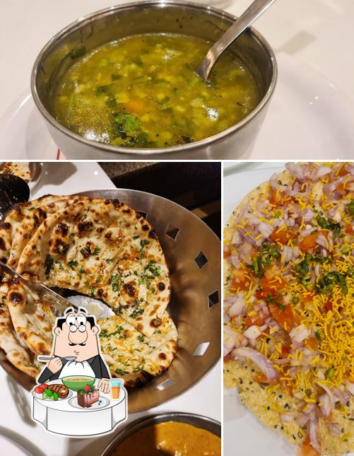 Hot and sour soup at Udupi Deluxe - Pure Veg Restaurant