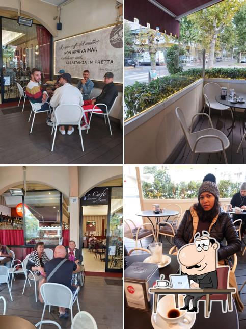 Gli interni di LeCafè Rimini