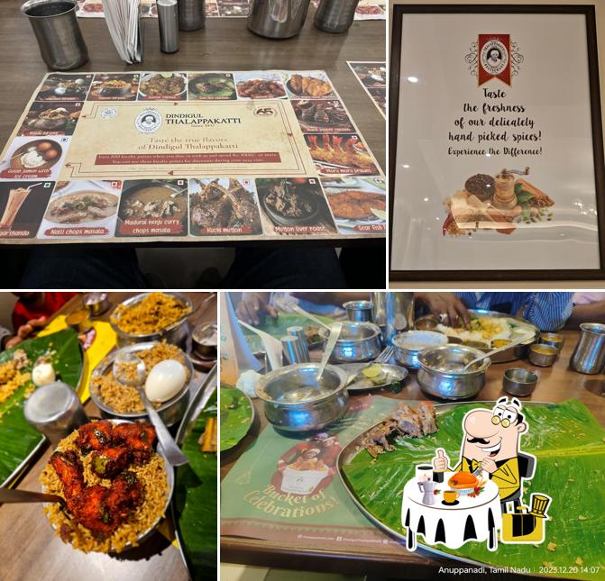 Food at Dindigul Thalappakatti Restaurant - Chinthamani