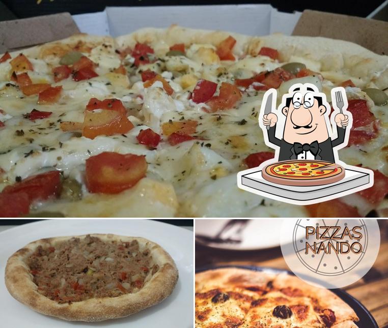 Consiga diversos tipos de pizza