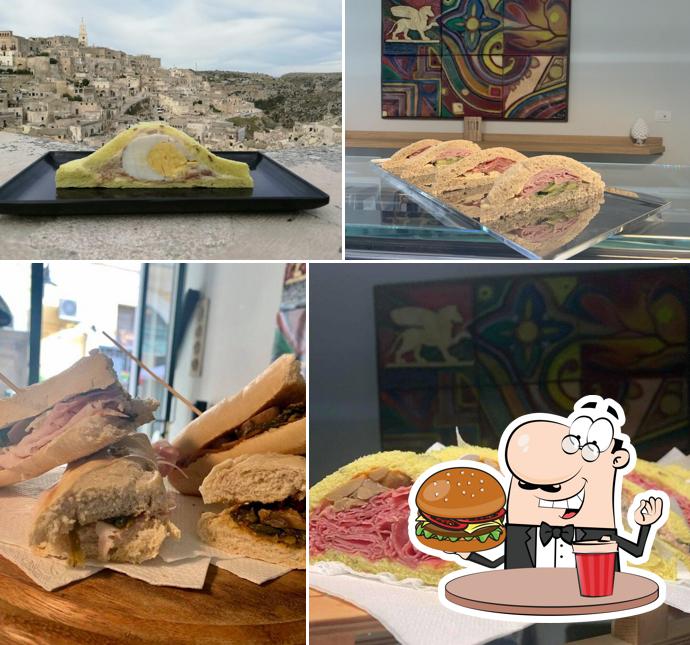 Prenditi un hamburger a Ocio Sandwich Room